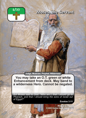 Moses, the Servant (IR) - Your Turn Games
