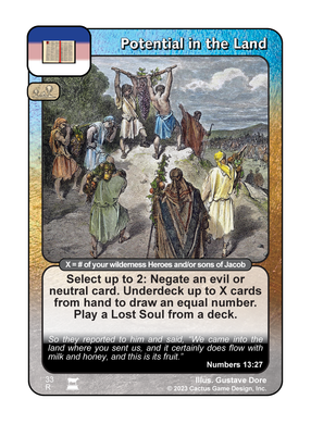 Potential in the Land (IR) - Your Turn Games