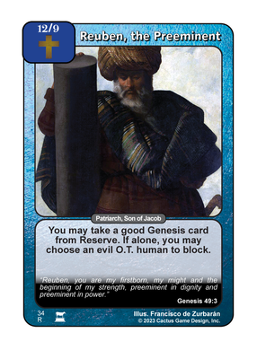 Reuben, the Preeminent (IR) - Your Turn Games