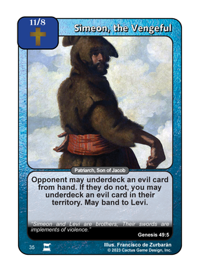 Simeon, the Vengeful (IR) - Your Turn Games