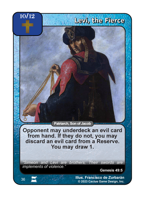 Levi, the Fierce (IR) - Your Turn Games