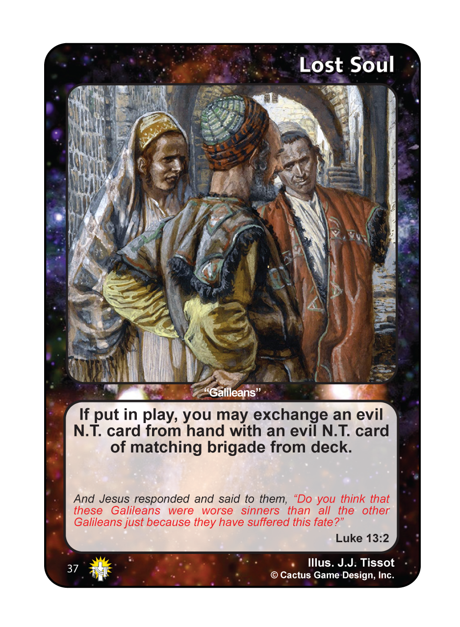 Lost Soul "Galileans" (Luke 13:2) (GoC) | Your Turn Games Lost Soul "Galileans" (Luke 13:2) (GoC) | Your Turn Games