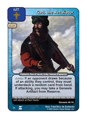 Gad, the Retaliator (IR) - Your Turn Games