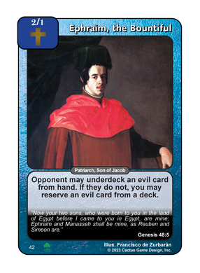 Ephraim, the Bountiful (Roots) - Your Turn Games