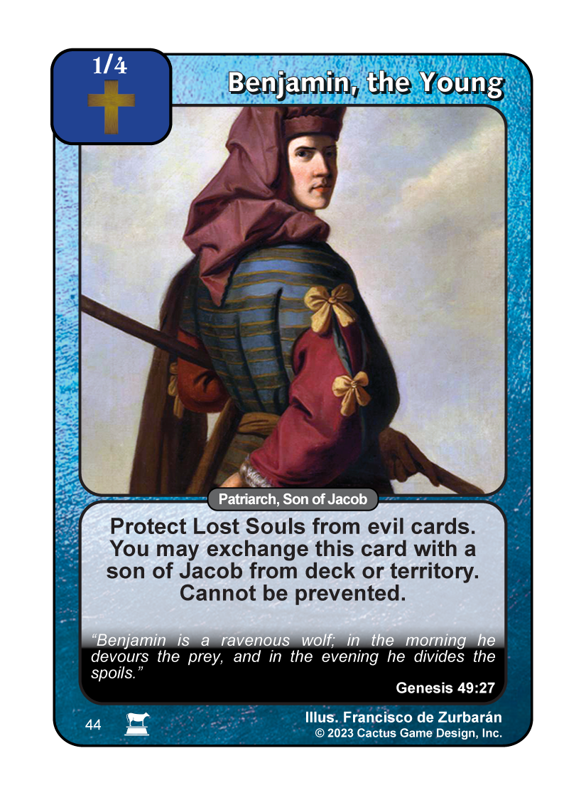 Benjamin, the Young (IR) - Your Turn Games