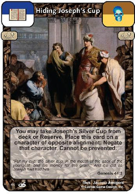 Hiding Joseph’s Cup (FoM) - Your Turn Games