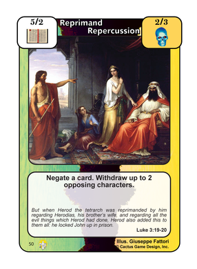 Reprimand / Repercussion (GoC) - Your Turn Games