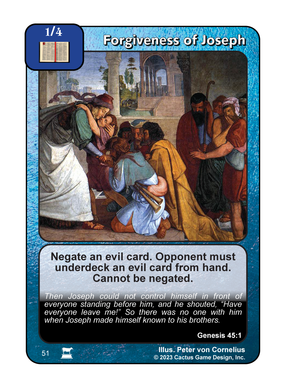 Forgiveness of Joseph (IR) - Your Turn Games