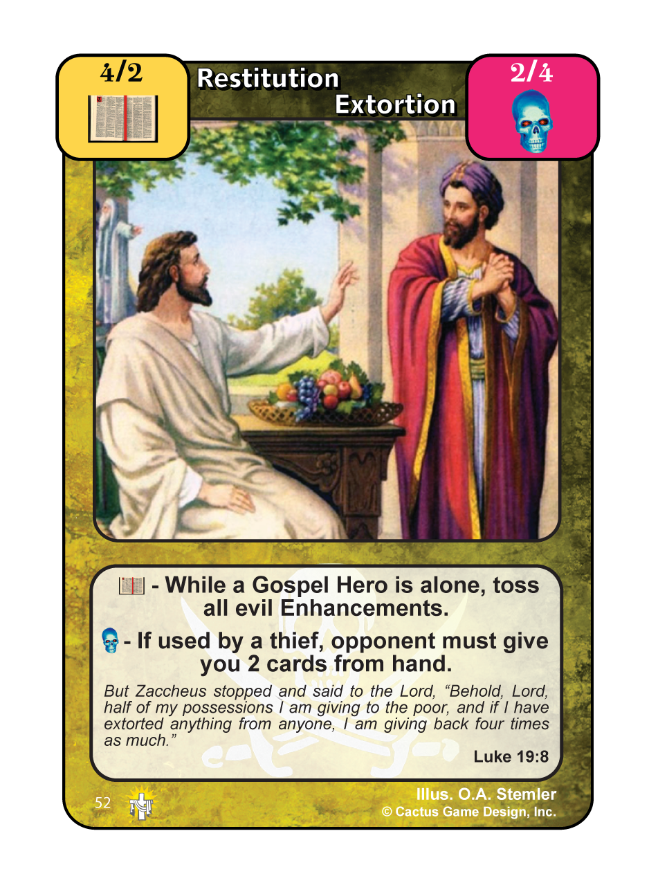 Restitution / Extortion (GoC) - Your Turn Games