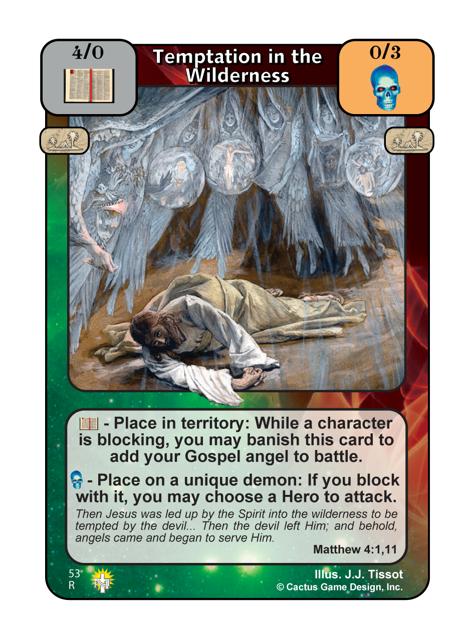 Temptation in the Wilderness (GoC) - Your Turn Games