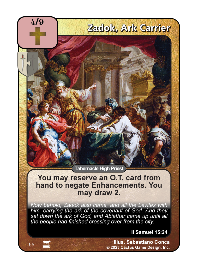 Zadok, Ark Carrier (IR) - Your Turn Games