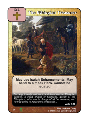 The Ethiopian Treasurer (Roots) - Your Turn Games