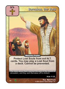 Barnabas, the Bold (Roots) - Your Turn Games