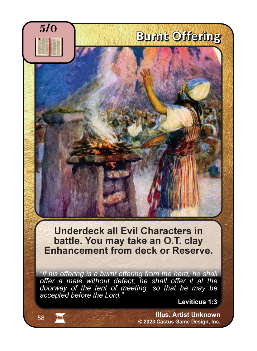 Burnt Offering (IR) - Your Turn Games