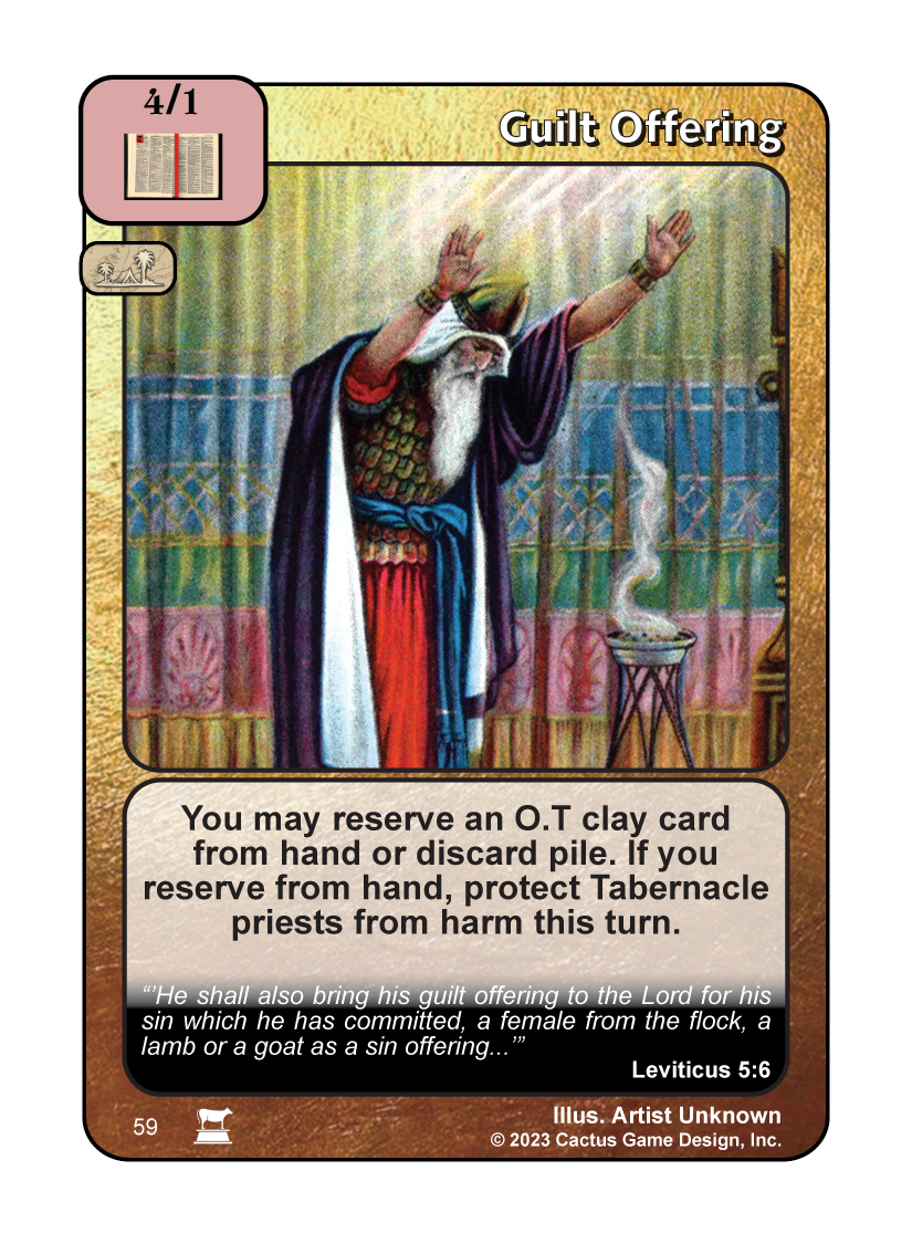 Guilt Offering (IR) - Your Turn Games