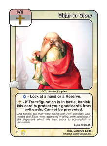 Elijah in Glory (GoC) - Your Turn Games