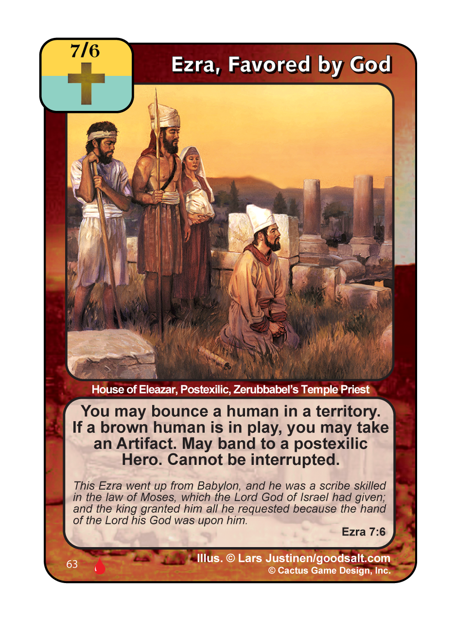 Ezra, Favored by God (LoC) - Your Turn Games