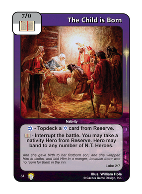 The Child is Born (GoC) - Your Turn Games