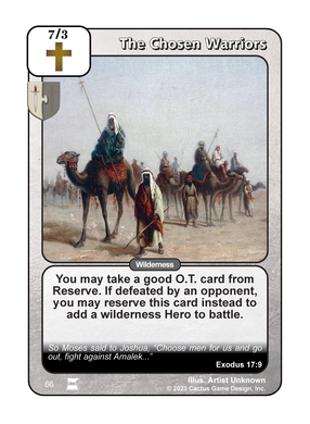 The Chosen Warriors (IR) - Your Turn Games