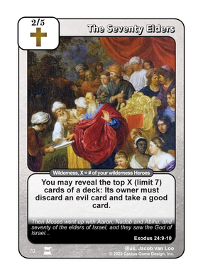 The Seventy Elders (IR) - Your Turn Games