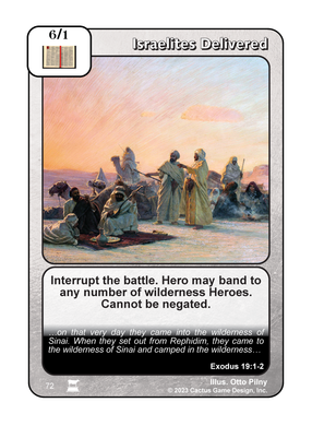 Israelites Delivered (IR) - Your Turn Games