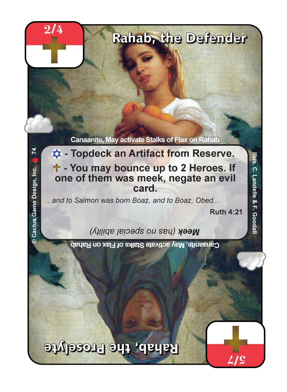 Rahab, the Defender / Rahab, the Proselyte (LoC) - Your Turn Games