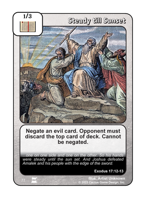 Steady till Sunset (IR) - Your Turn Games