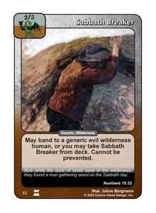 Sabbath Breaker [Brown/Gray] (IR) - Your Turn Games