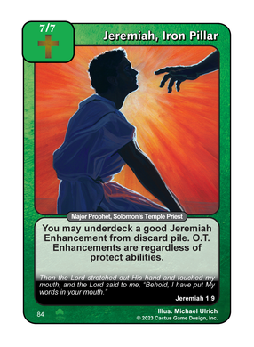 Jeremiah, Iron Pillar (Roots) - Your Turn Games