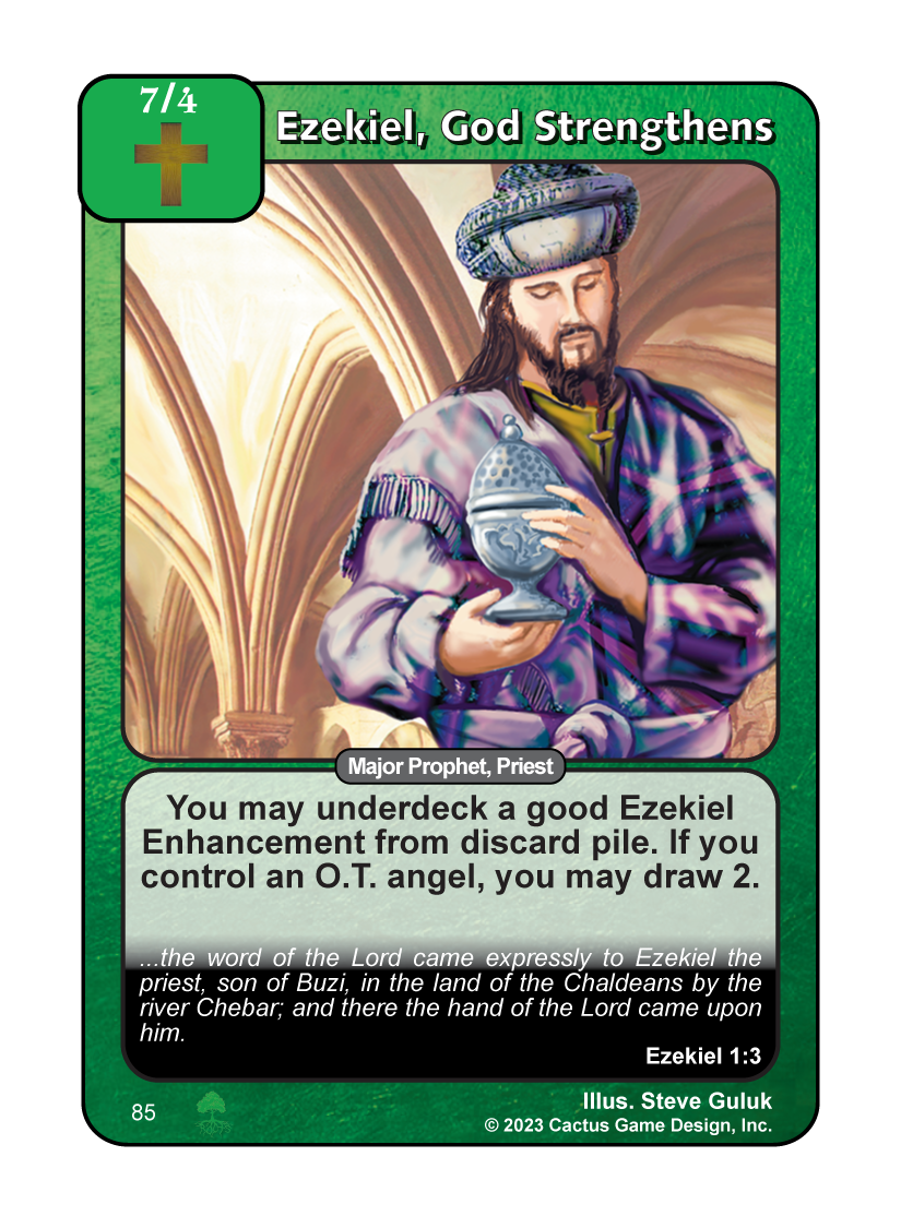 Ezekiel, God Strengthens (Roots) - Your Turn Games