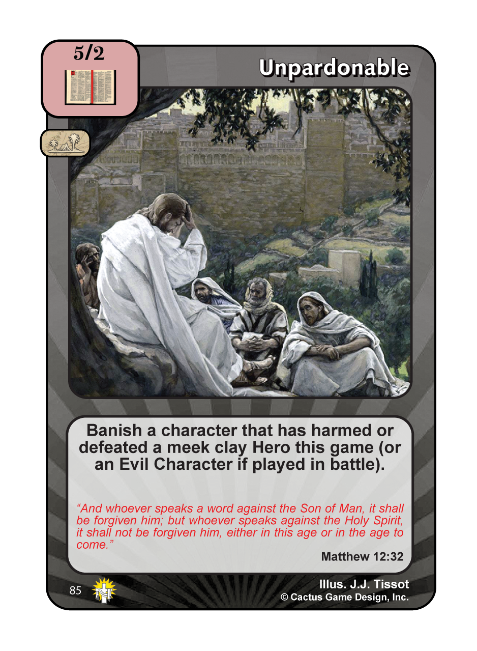 Unpardonable (GoC) - Your Turn Games