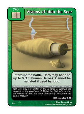 Visions of Iddo the Seer (Roots) - Your Turn Games