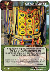 Gideon’s Ephod (FoM) - Your Turn Games