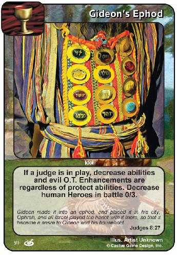 Gideon’s Ephod (FoM) - Your Turn Games