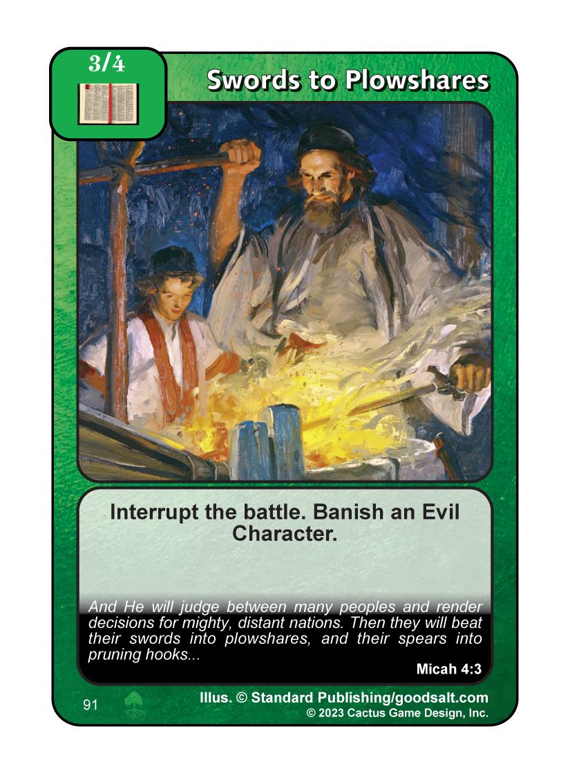 Swords to Plowshares (Roots) | Your Turn Games