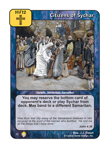 Citizens of Sychar (GoC) - Your Turn Games