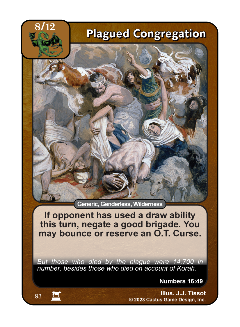 Plagued Congregation (IR) - Your Turn Games