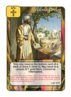 Watchful Servant (GoC) - Your Turn Games