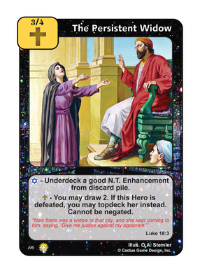 The Persistent Widow (GoC) - Your Turn Games