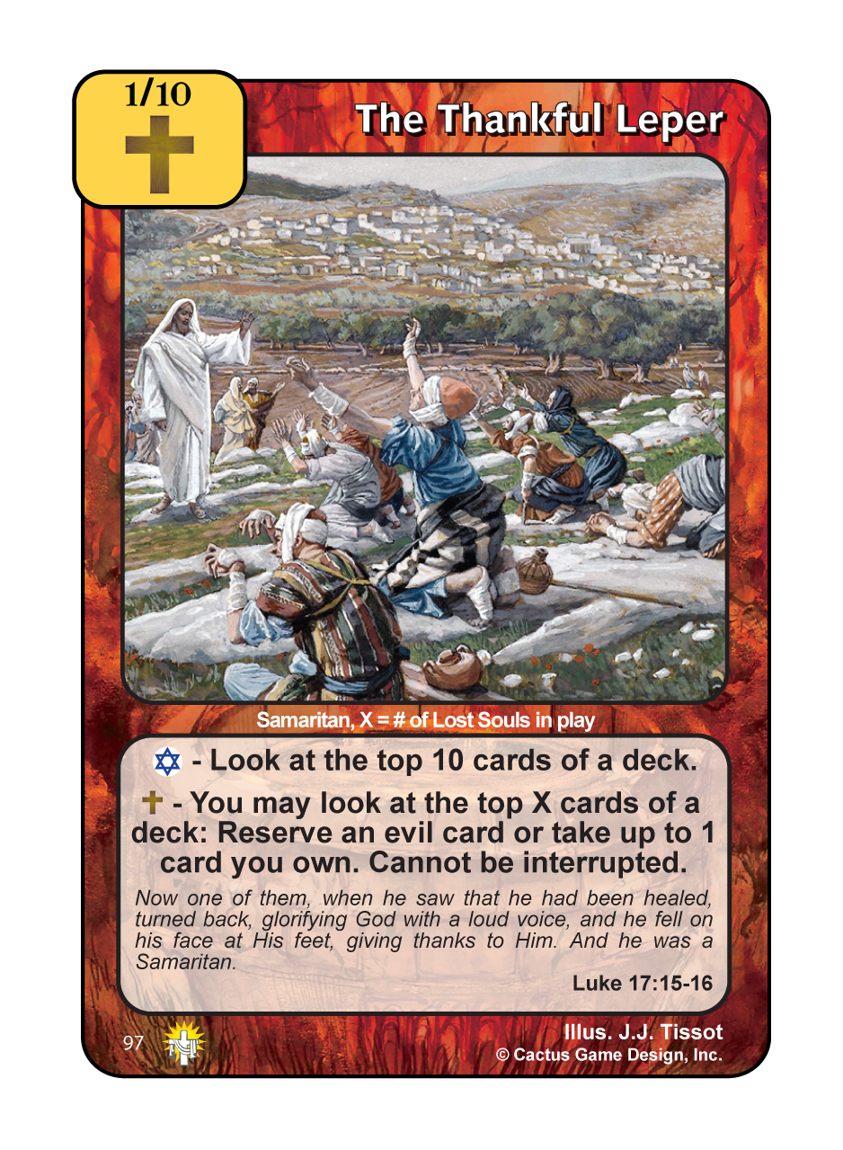 The Thankful Leper (GoC) - Your Turn Games