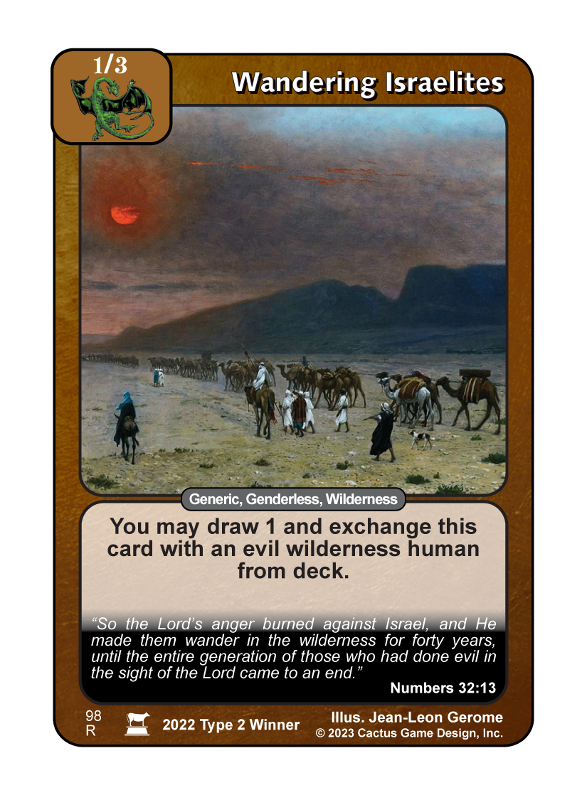 Wandering Israelites (IR) - Your Turn Games