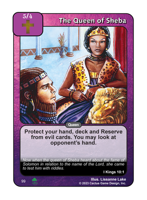 The Queen of Sheba (Roots) - Your Turn Games