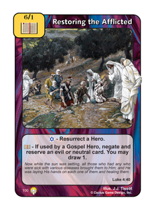Restoring the Afflicted (GoC) - Your Turn Games