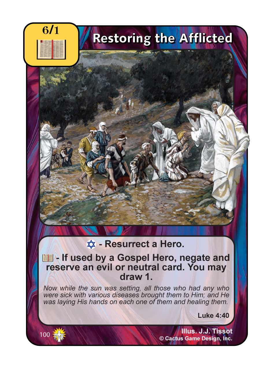 Restoring the Afflicted (GoC) - Your Turn Games