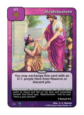 Mephibosheth (Roots) - Your Turn Games