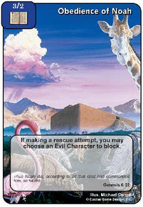 Obedience of Noah (Legacy Rare) - Your Turn Games