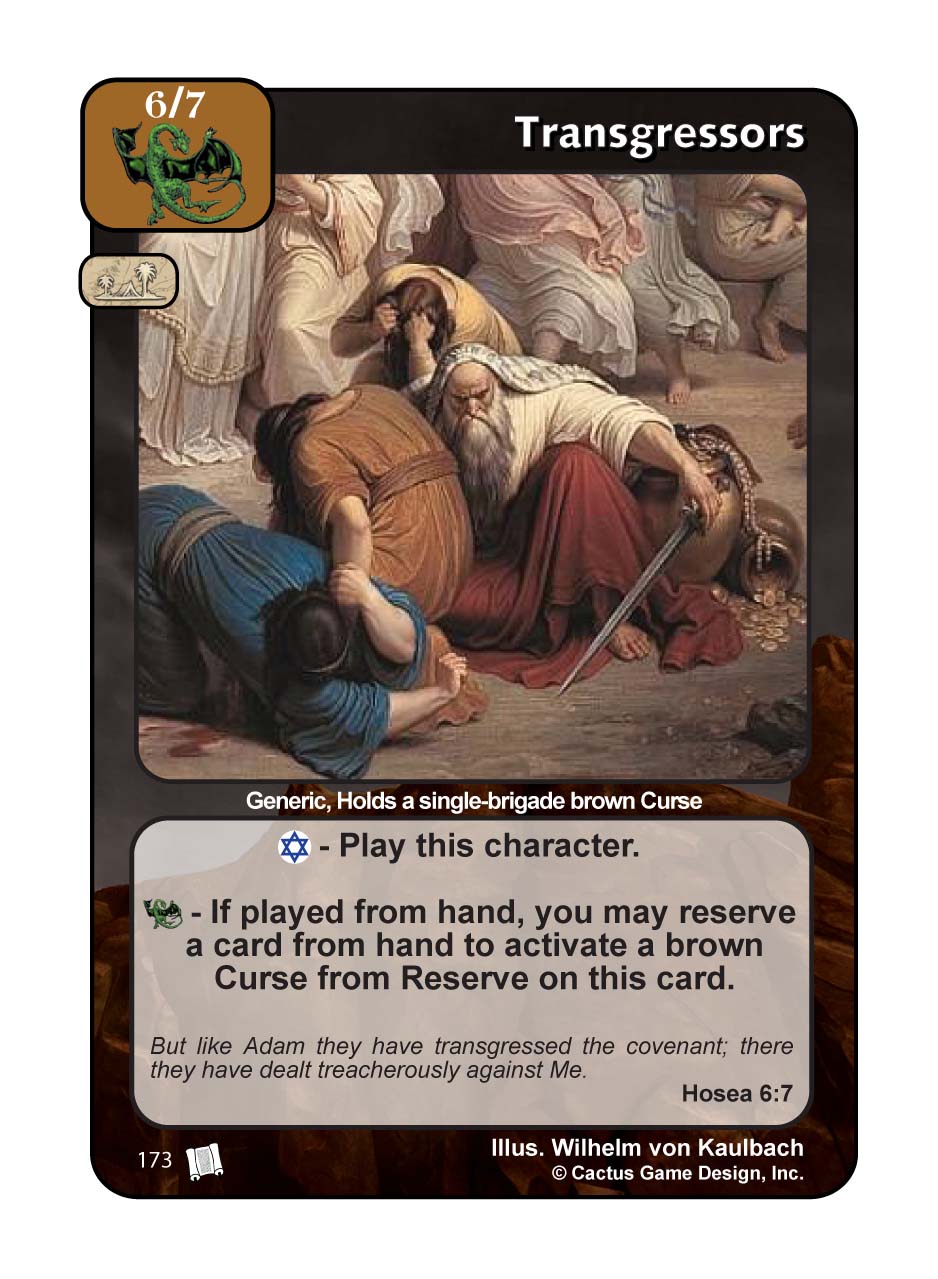 Transgressors (PoC) - Your Turn Games