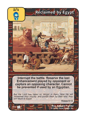 Reclaimed by Egypt (PoC) - Your Turn Games