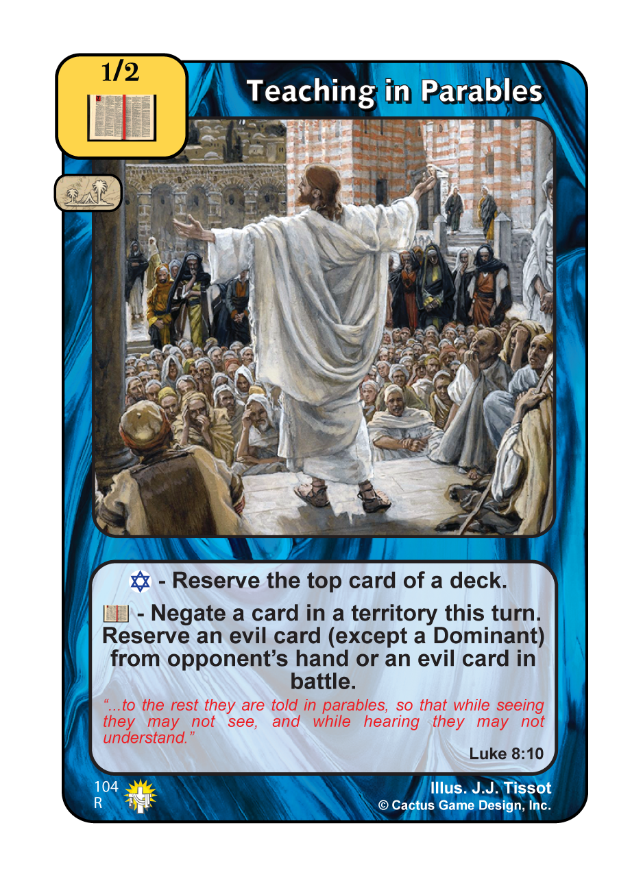 Teaching in Parables (GoC) - Your Turn Games