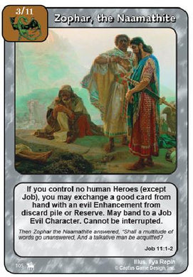 Zophar, the Naamathite (RoJ) - Your Turn Games